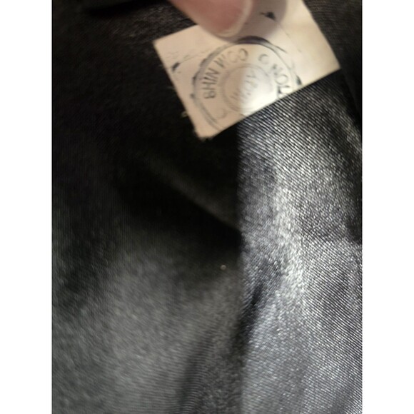 Vintage Y2K Guess Genuine Leather Jacket Reptile Embossed Zip Front Moto Large - Picture 14 of 16